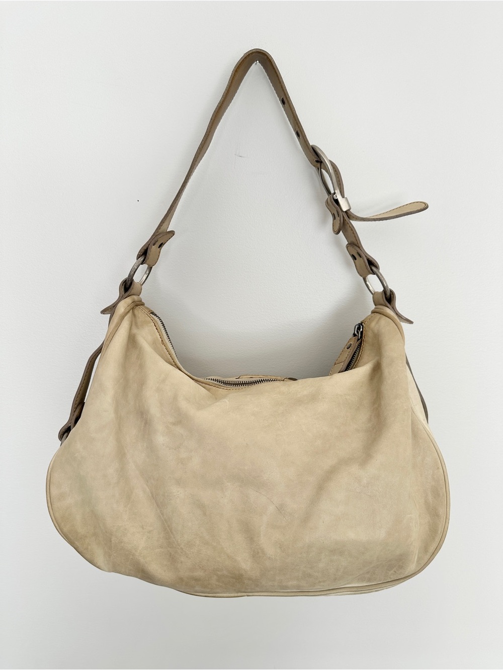 DIOR 2007 Gaucho Double Saddle Leather Shoulder Bag John Galliano Era - Picture 9 of 16